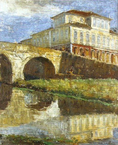 Näkymä Sao Joao del-Reylle tekijältä Lucilio de Albuquerque